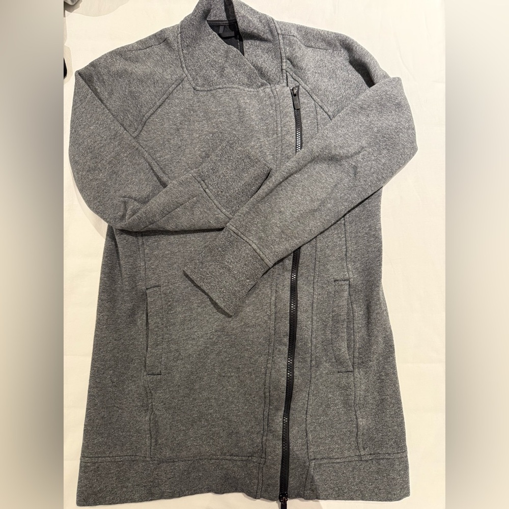 lululemon athletica Gray Zip-Up Hoodie